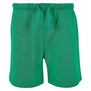 Build Your Brand Childrens/Kids Basic Sweat Shorts / Grass Green